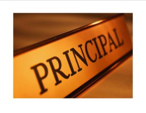 Principal Name Plate